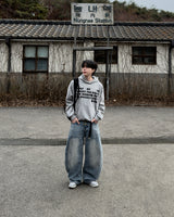 Stay Lettering Cropped Hoodie