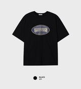 ルックセンテッドアメリカンヴィンテージグラフィックオーバーサイズドショートスリーブTシャツ