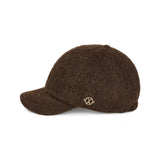 VAカーブサークルロゴニュースボーイキャップ / Dark Brown