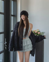 Churu Tiered Cutting Skirt Pants