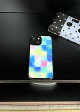 [MADE][Glossy Silver Glass Bumper Case] 夏の夜サマー ナイト パレット