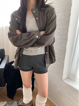 Urban cotton blouson jacket(2color)