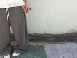 デイリーライトボタンパンツ