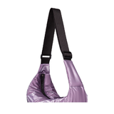 SOFT GLOSSY CROSS BAG_HEATHER