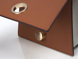 LOMEL MINI マイクロレザーバッグ / Mud Brown