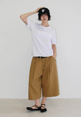 3ボタンヘンリーネックTシャツ