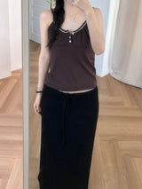 Dot Shirring Sleeveless (3 colors)