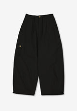 PI Cargo Button Wide Balloon Pants