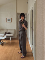 メリッドピンタックワイドスラックス