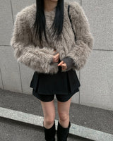 Pleated pants skirt