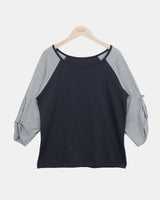 Wheat Roll-Up 7-Sleeve T-Shirt