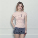 Keychain Glitter Tee