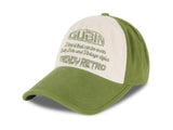 TRENDY RETRO PATCH BALL CAP - OLIVE