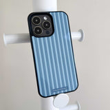 [Glass]  Stripe case(green)