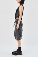 (W) Lili Shirring Skirt (2color)