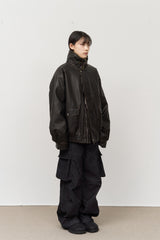 Landed Fur Leather Jacket