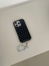 ブラックドットバンパーケース (keyring ring X)