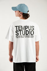 TIME ロゴTシャツ (WHITE)