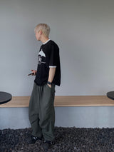 ナイロンベーシックバルーンパンツ　３色