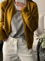 Pomer Basic Button Cardigan / 7 colors