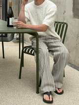 [Unisex] Summer boucle half knit(4color)