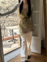 Layered string one piece(3color)