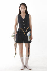 [SET-UP] TAILORED VEST SET