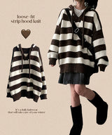 Basson's hooded knitwear
