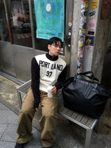 No.1577 PLハーフジップfhニット