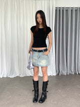 Sydney Backless Short Sleeve T-shirt