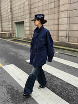 STAR BUTTON FIELD JACKET