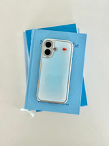 BLUE GOLDFISH Silver Epoxy Case