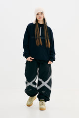 ORIGINAL POT-X REFLECTIVE JOGGER PANTS BLACK/BEIGE