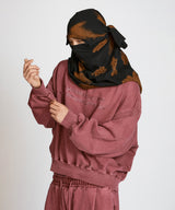 P.Basic cross Sweatshirt _ Solid pink 