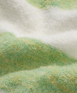 Bouclé Yarn Rugby Knit Apple Green