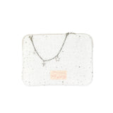 Star Chain Notebook Pouch_white