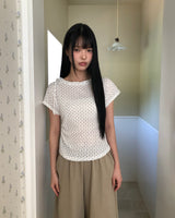 チェタフラワー半袖Tシャツ