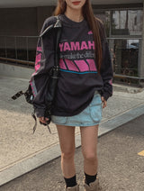 ピンクポイントヤマハトゥータイプ L/S Black(washing)