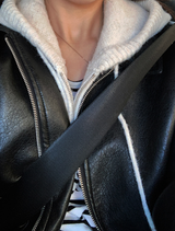 Vine Pocket Leather Blouson / 3 colors