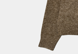 Sharp Uncle Wood Nordic Vintage Round Knit Cardigan