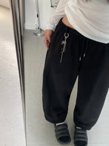 メープルリーフタッセルキーチェーン