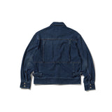Sphinx denim short trucker jacket / Canvas indigo