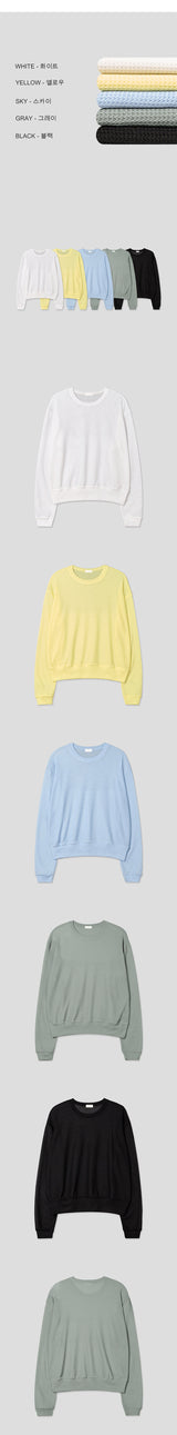 [Unisex] Ice crop summer knit(5color)