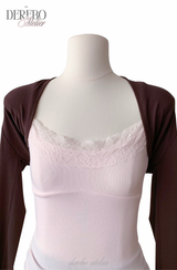 Pink chocolate mousse long-sleeve t-shirt