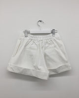 ピンタックロールアップキュロット (3color)