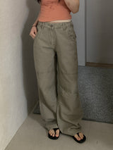 [~XL] Brooks wide straight pants