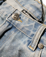 Dirty light blue baggy jean