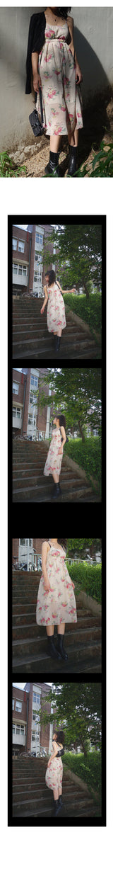 VINTAGE ROSE SLIP DRESS
