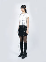 トロンプル ロイ ボディ ボンデージ クロップ Tシャツ