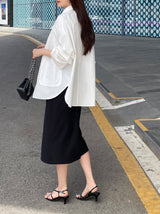 Baren Trench Half Coat Bomber Jacket